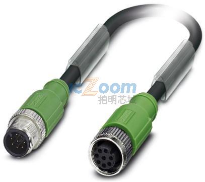 SAC-8P-M12MS/ 3.0-PUR/M12FS SH