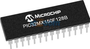 PIC32MX150F128B-50I/SP