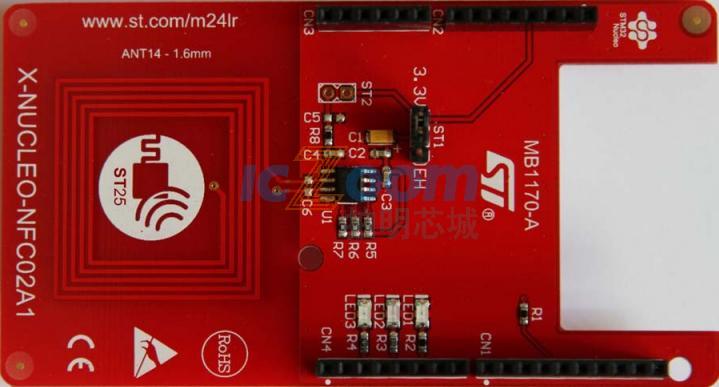 NFC/RFID TAG AND TRANSPONDER | X-NUCLEO-NFC02A1