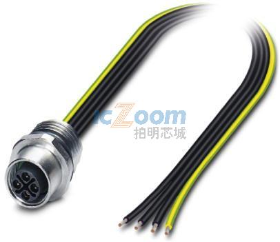 SACC-E-M12FSS-4CON-M16/0.5 PE