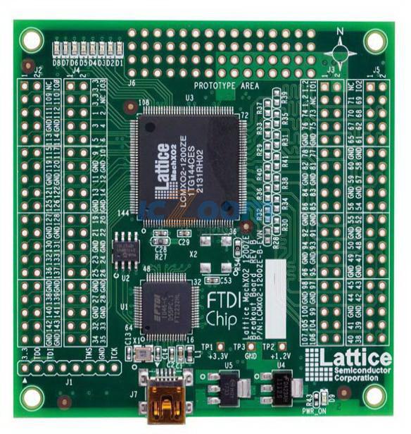 LCMXO2-1200ZE-B-EVN