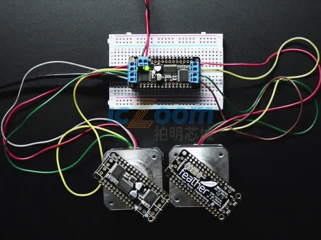 DC MOTOR + STEPPER FEATHERWING | 2927