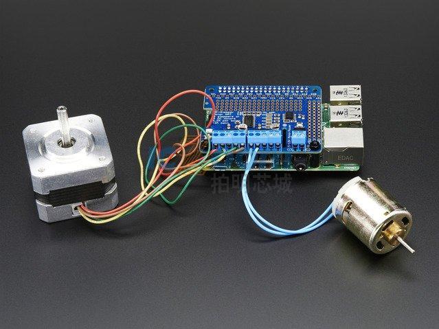 DC AND STEPPER MOTOR HAT | 2348