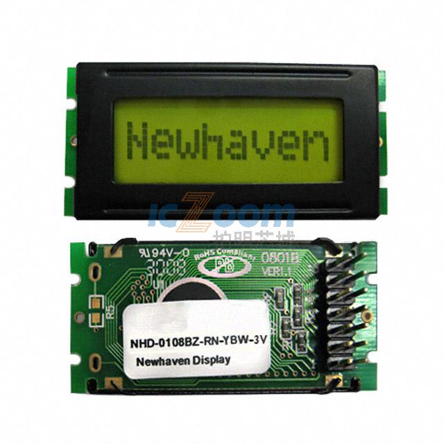 NHD-0108BZ-RN-YBW-3V
