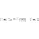 CA-USB3-AM-AF-6FT