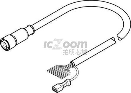 NEBM-M12G8-E-10-LE8