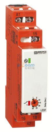 LEDF 24VAC/DC/110VAC. 0.5-10 SEC